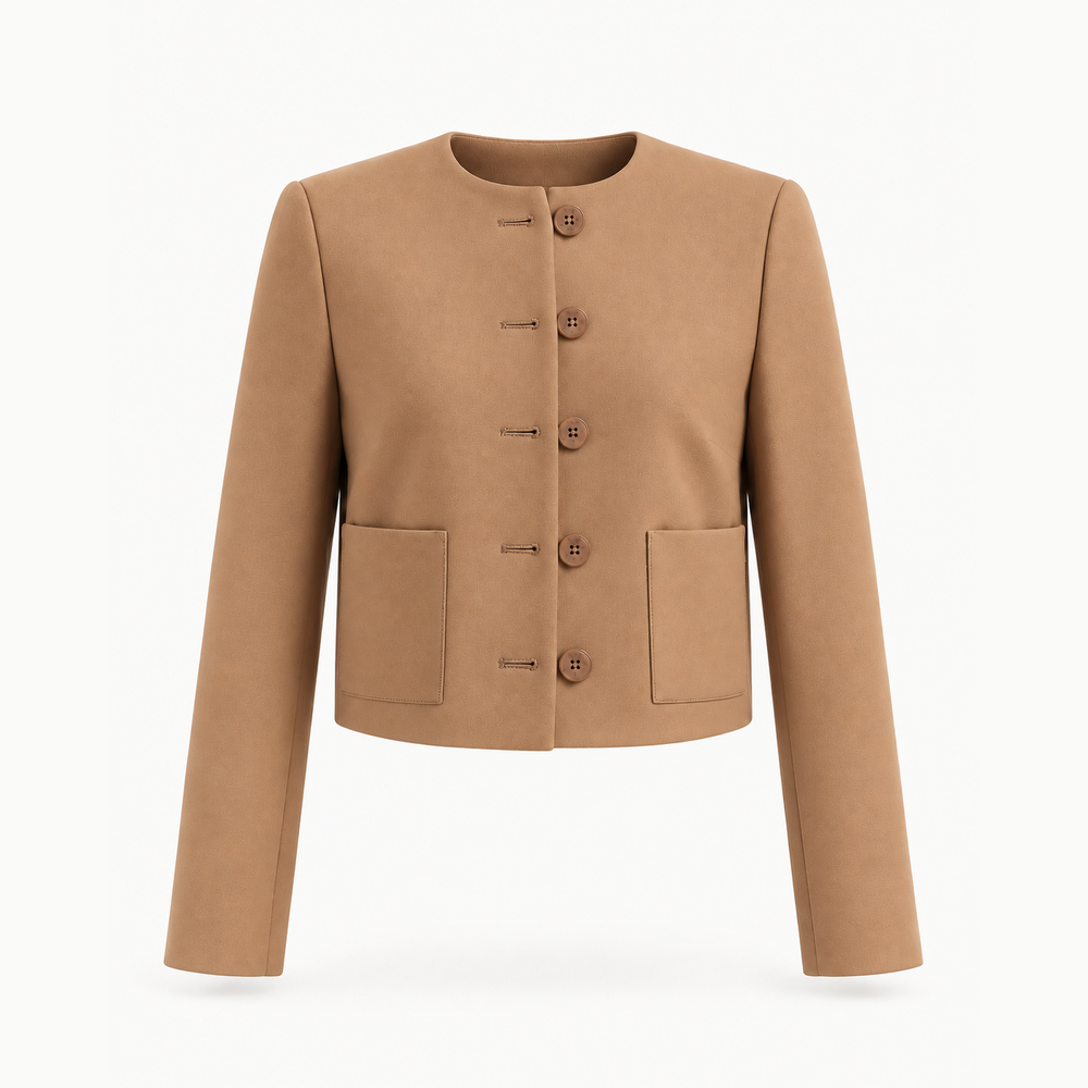 Crop Blazer Petite Force