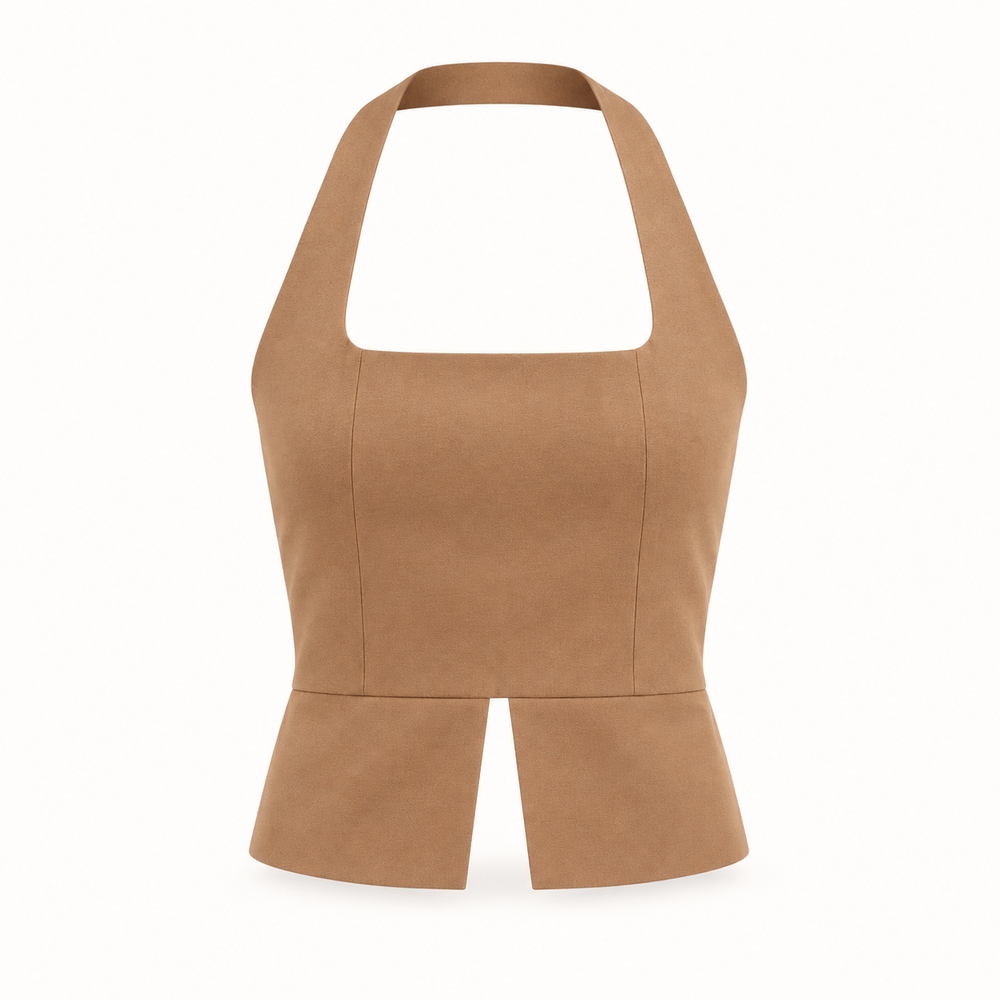 Top Halter Carré Halter